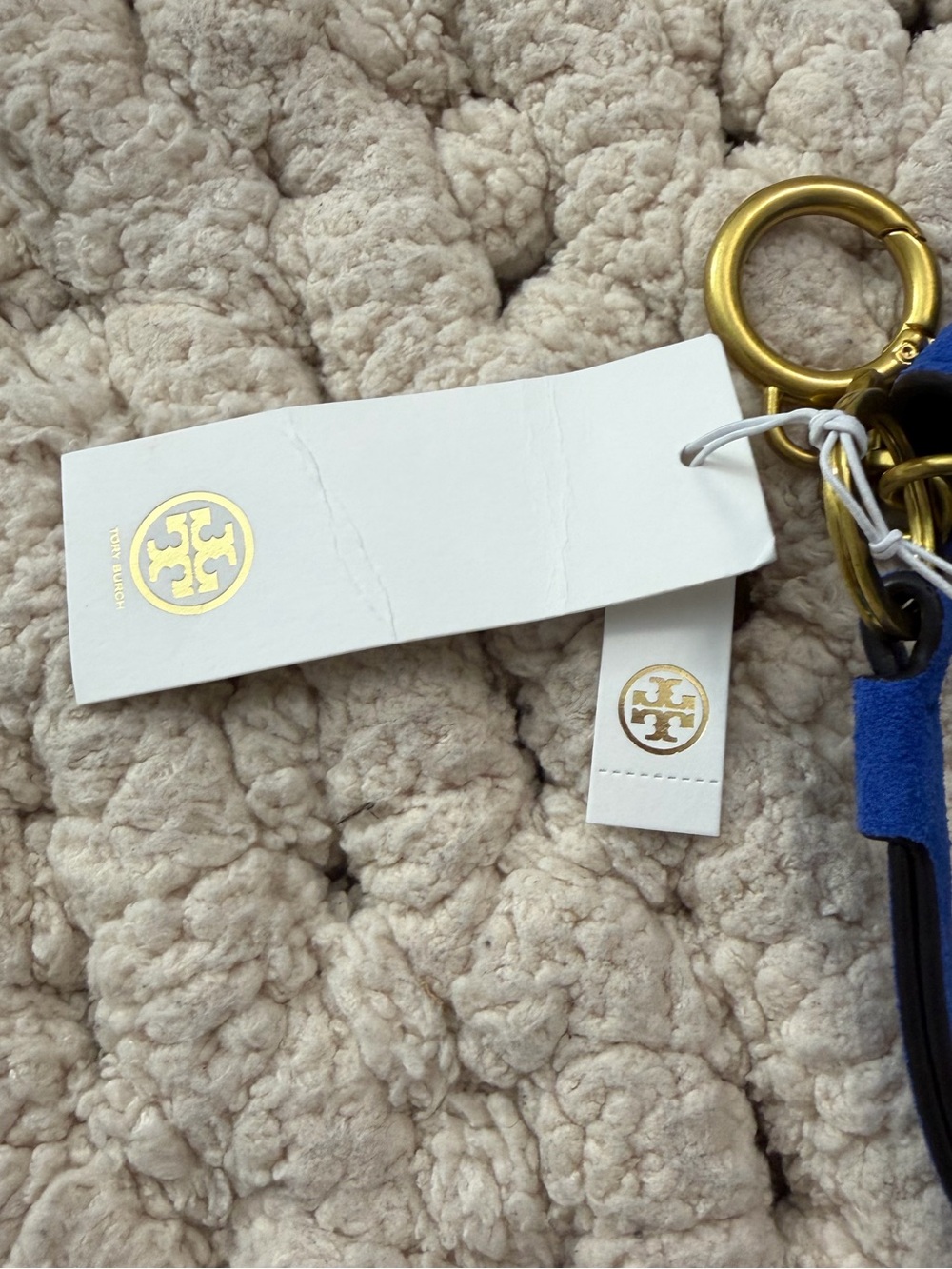 Tory Burch Sawyer Mini Bag Key Fob - NWT - Picture 3 of 7